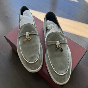 Loro Piana Women’s Summer Walk charm Flats Loafer